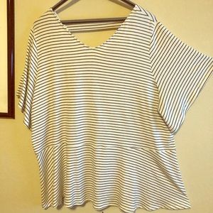 Lane Bryant Peplum Top